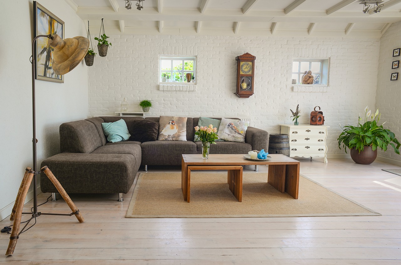 nicely decorated room
